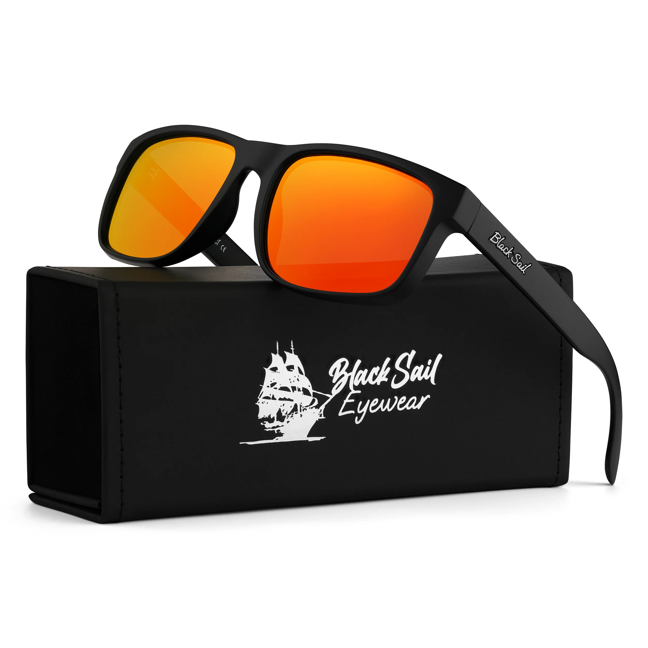 Rudder-Matte Black-Red Mirror - Image 5