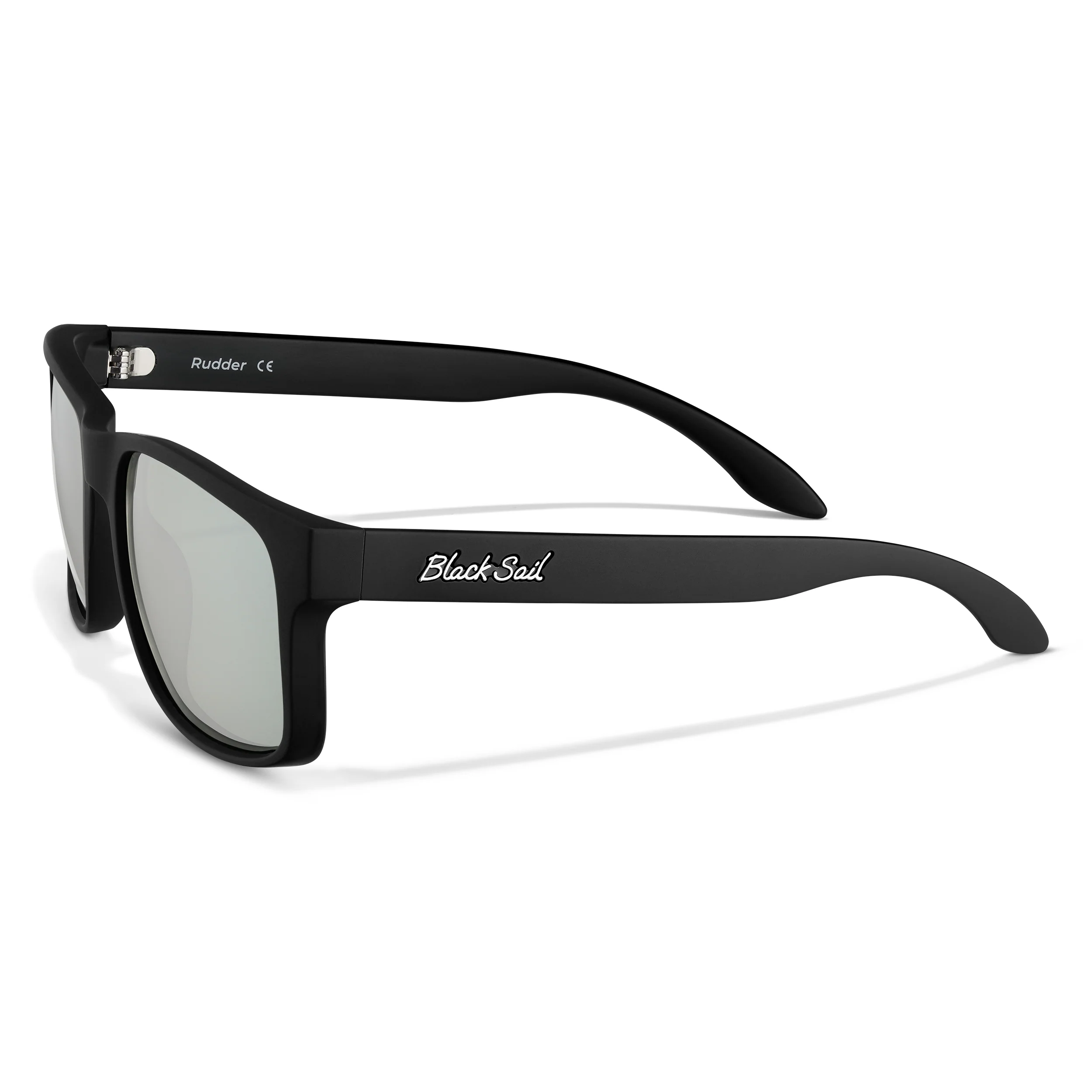 Rudder-Matte Black-Silver Mirror - Image 3