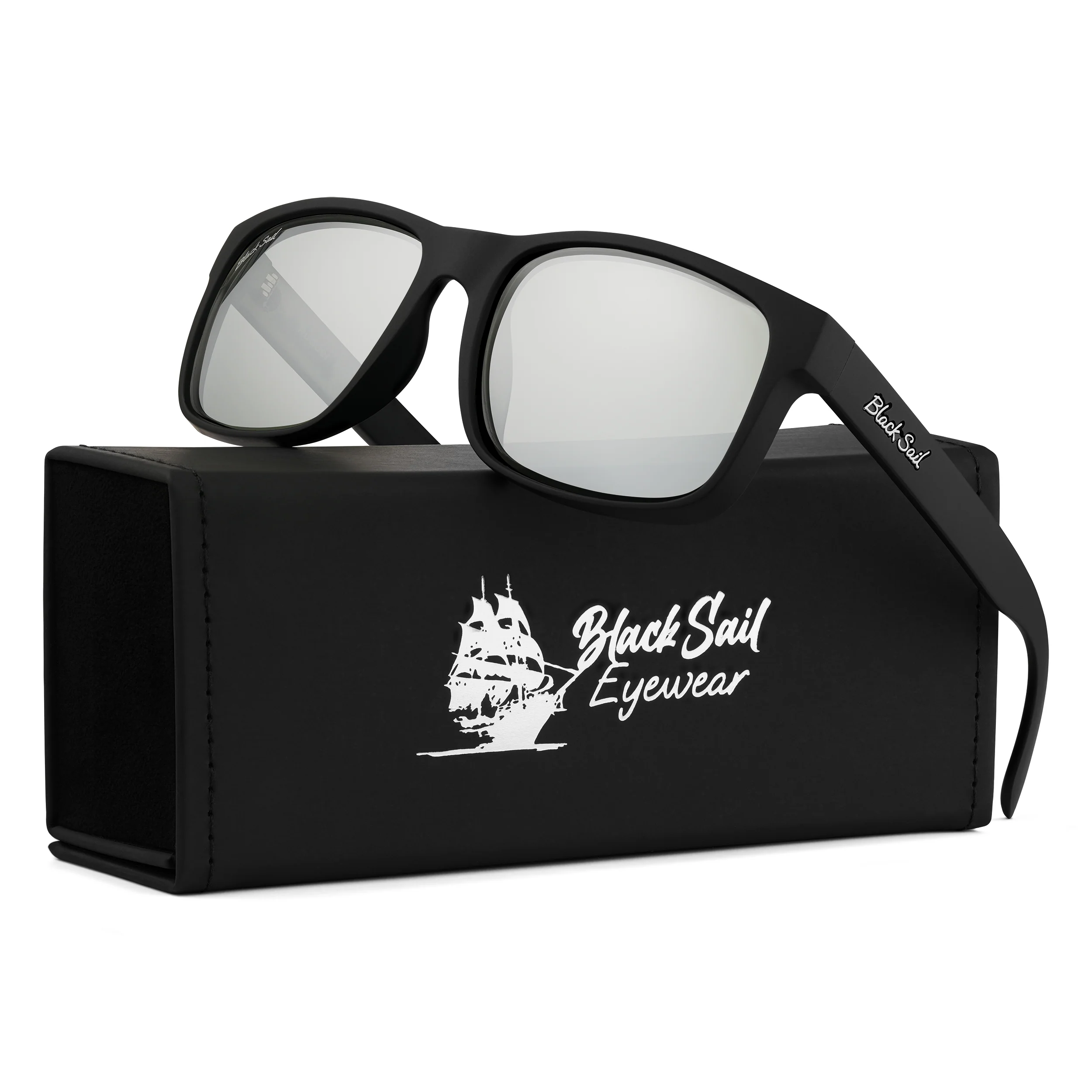 Rudder-Matte Black-Silver Mirror - Image 5